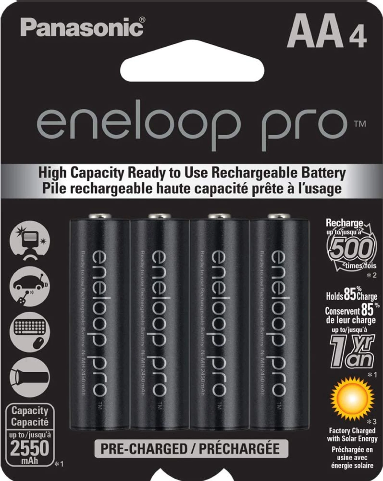 Panasonic Eneloop Pro BK-3HCCA4BA