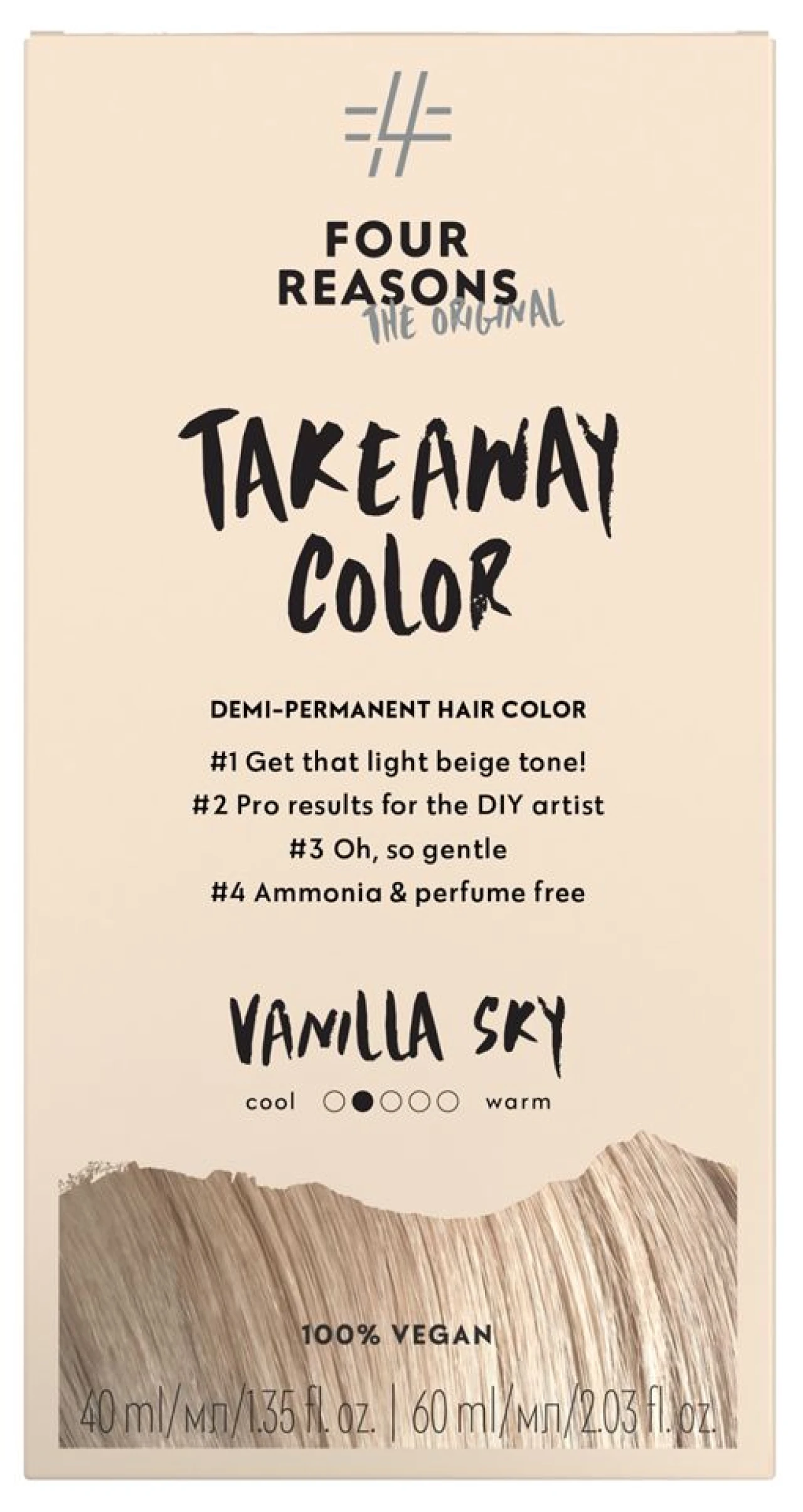 Four Reasons Take Away Color 9.13 Vanilla Sky