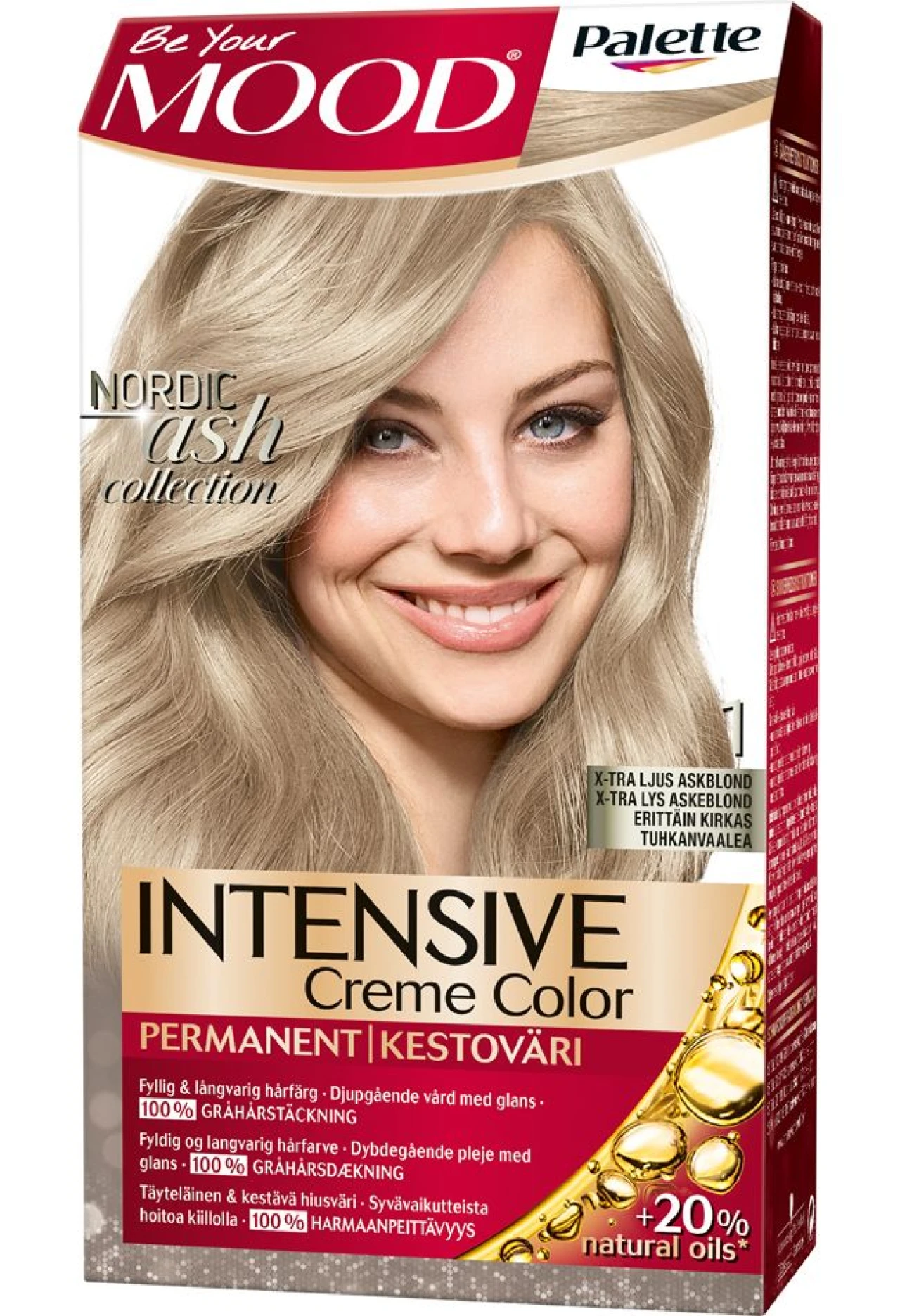 Schwarzkopf Mood Intensive Creme Color 1 X-tra Ljus Askblond