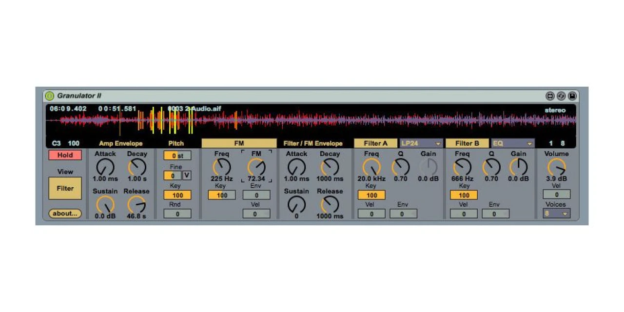 Ableton Granulator 2
