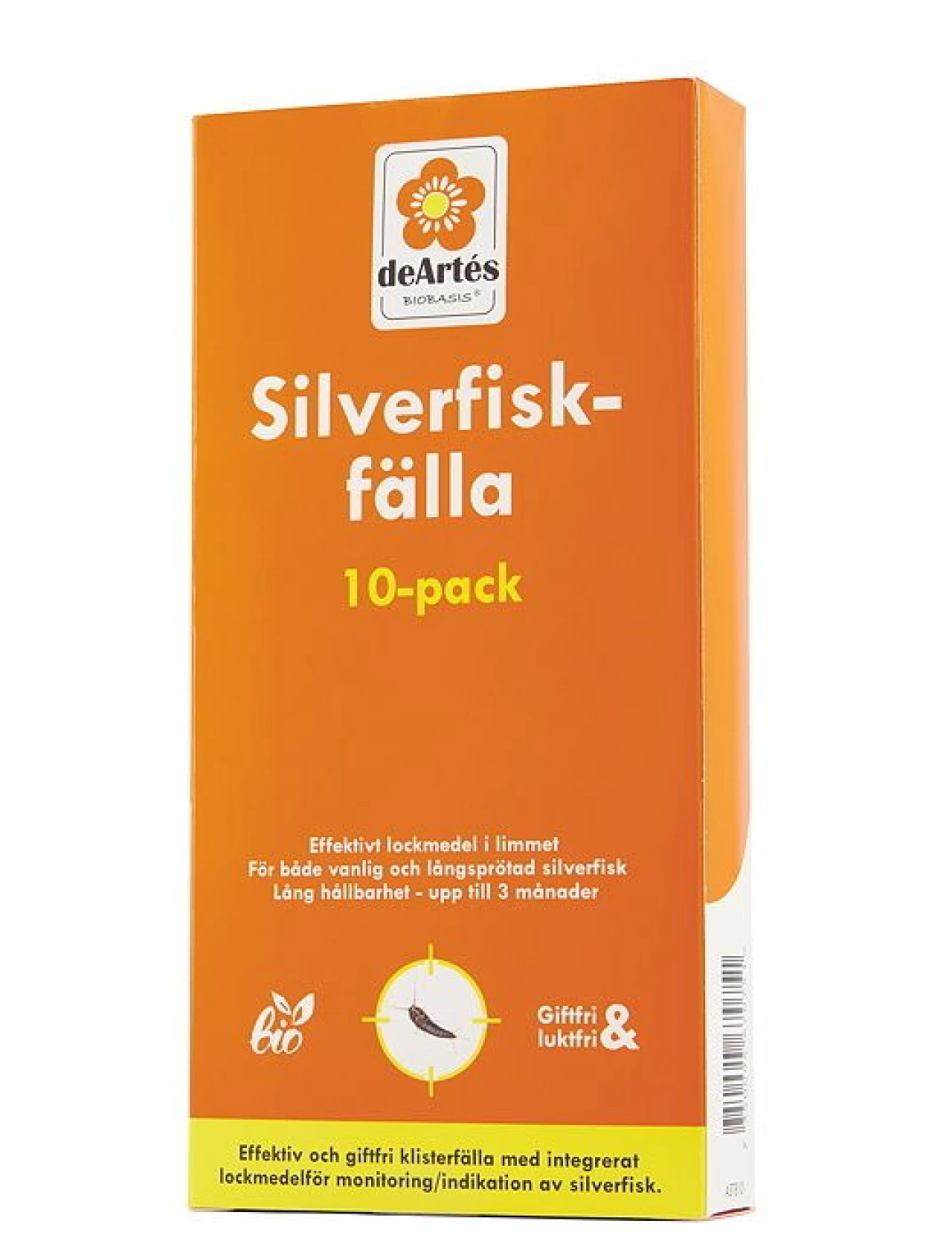 Biobasis Silverfiskfälla 10-pack