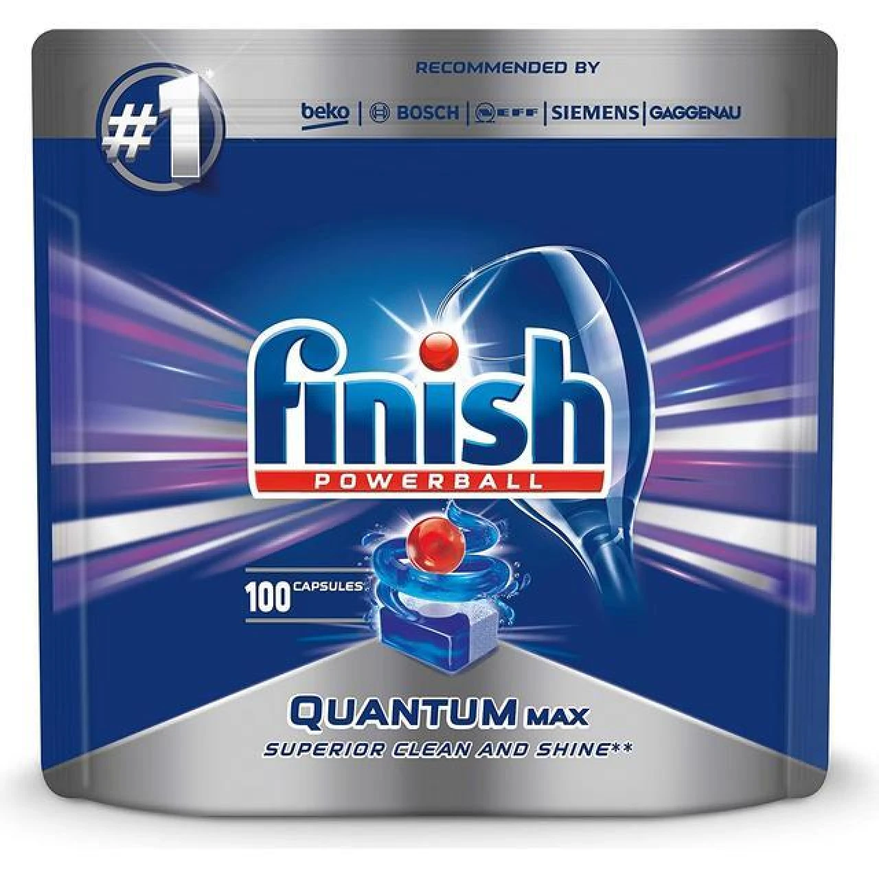 Finish Powerball Quantum Max 100 Tablets