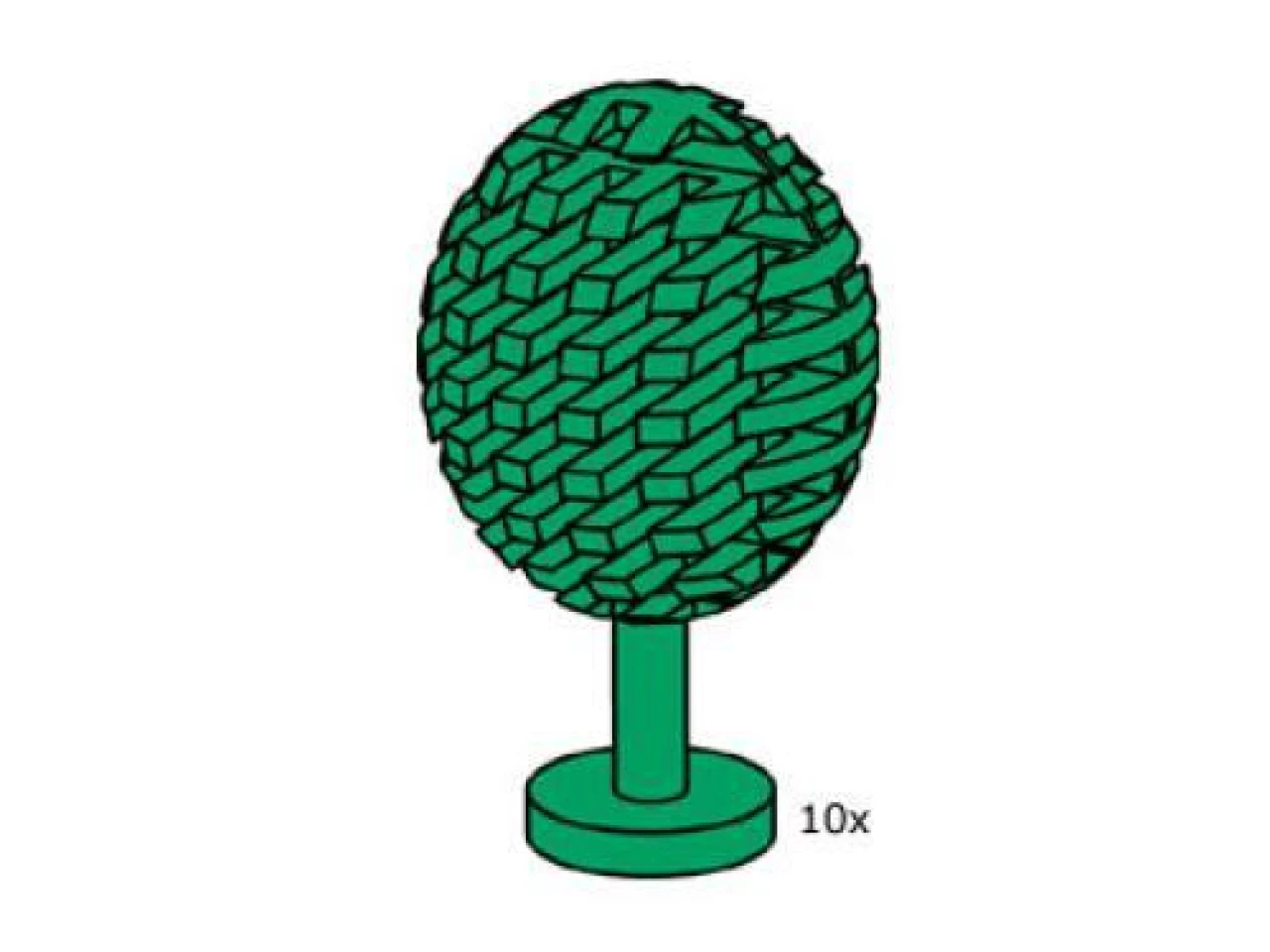 Lego Foliferous Tree