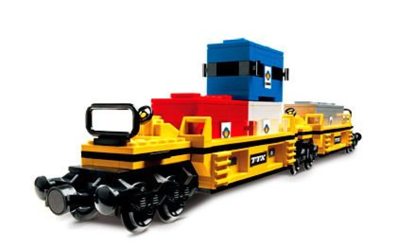 Lego TTX Intermodal Double-Stack Car