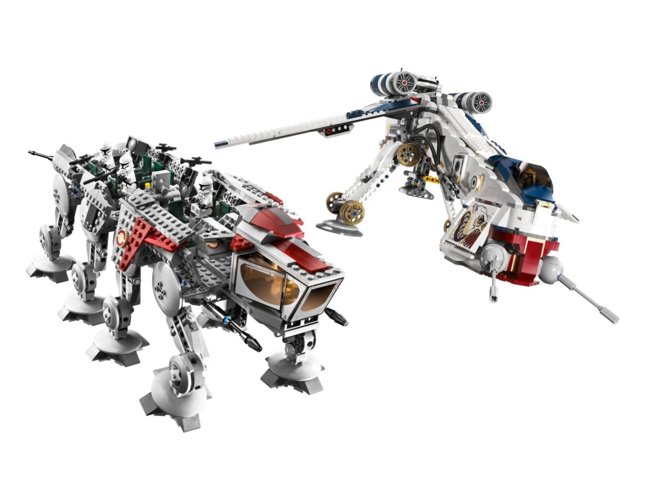 Lego Republic Dropship with AT-OT
