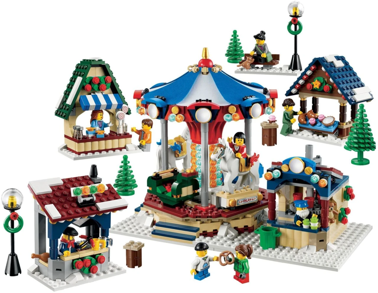 Lego Winter Village Market
