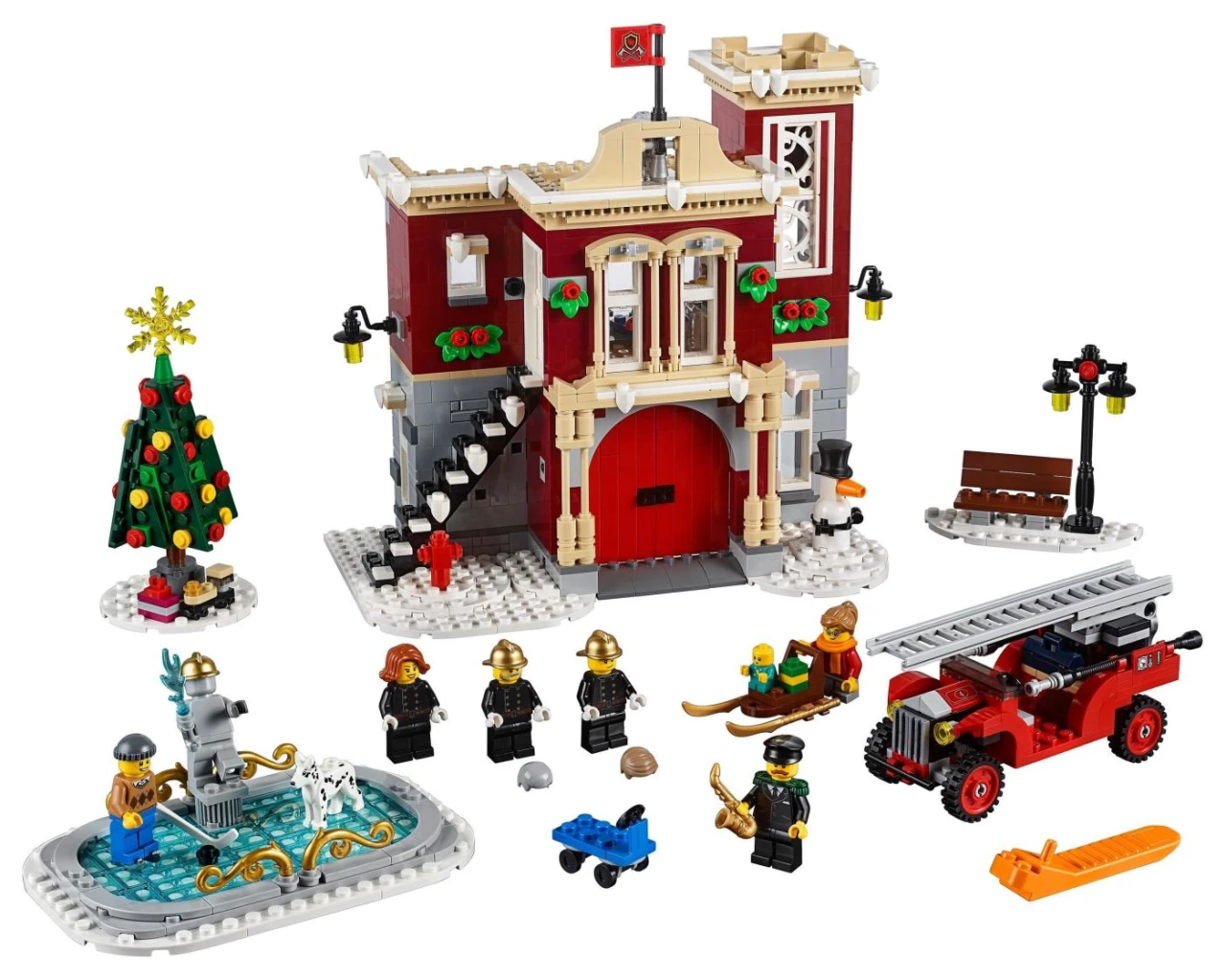 Lego Winter Village Fire Station