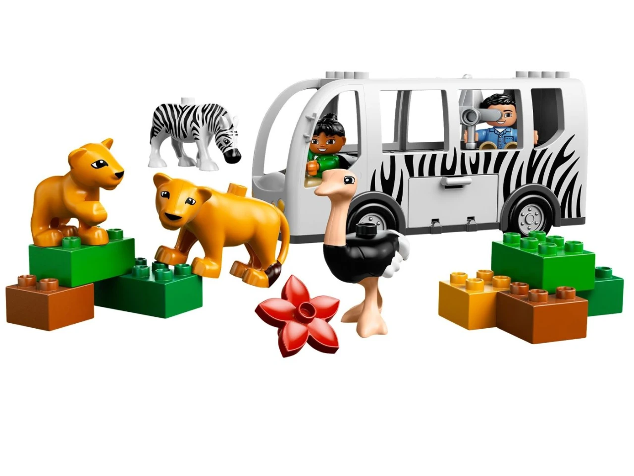 Lego Zoo Bus
