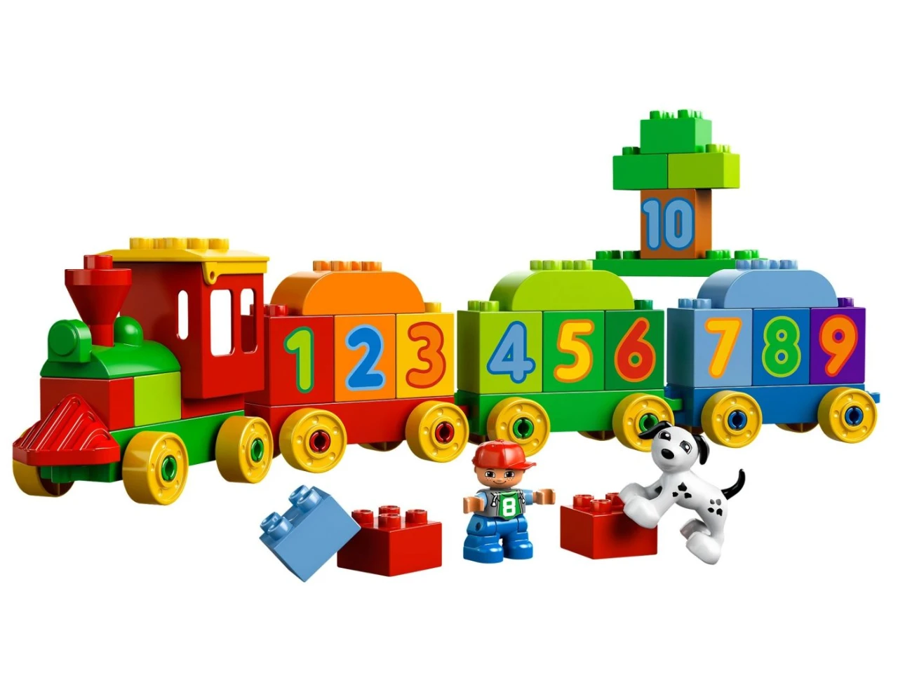 Lego Number Train