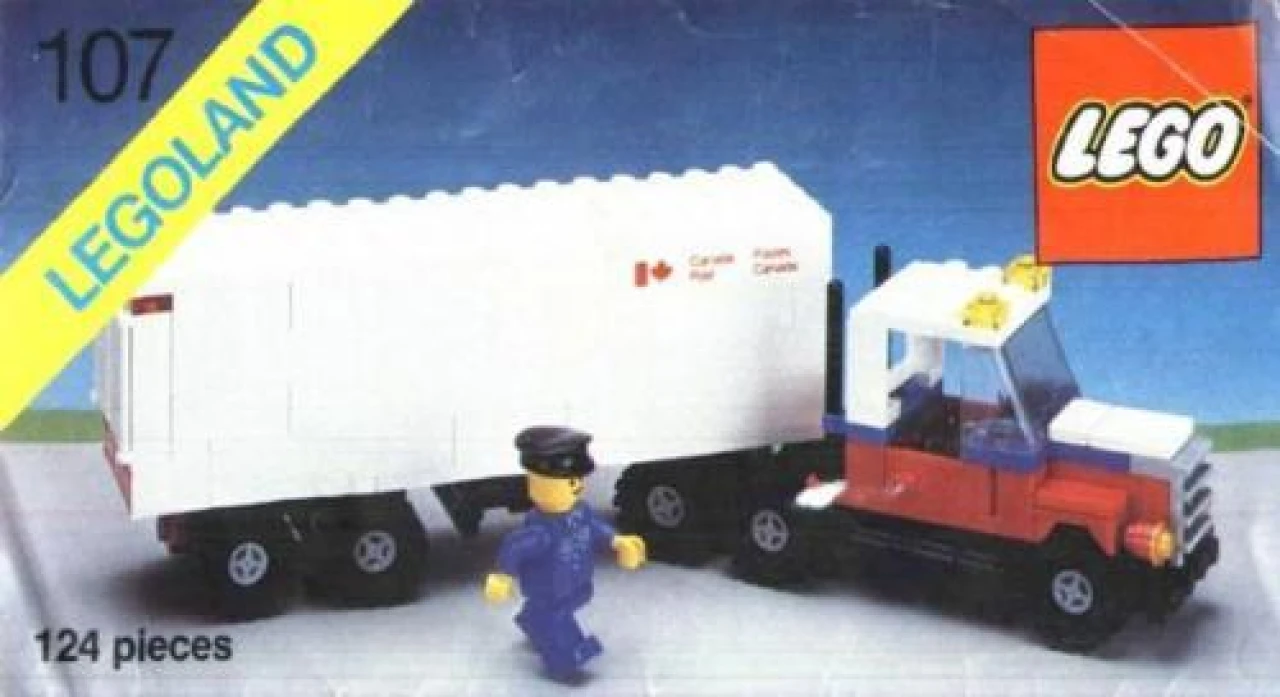 Lego Canada Post Mail Truck