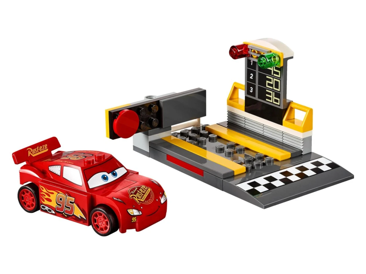 Lego Lightning McQueen Speed Launcher
