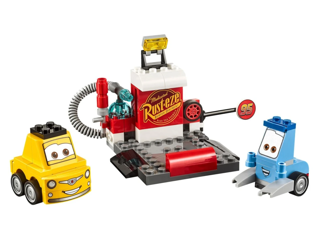 Lego Guido and Luigi's Pit Stop