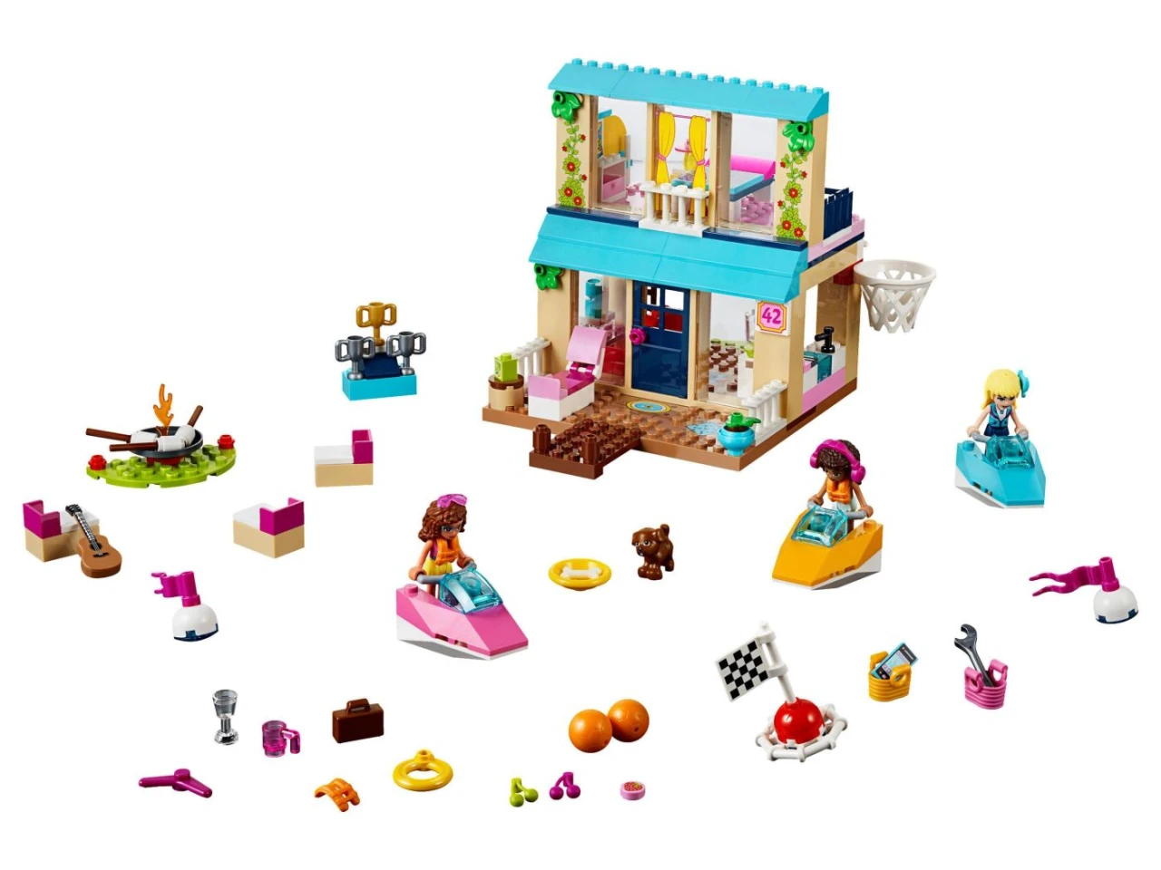 Lego Stephanie's Lakeside House
