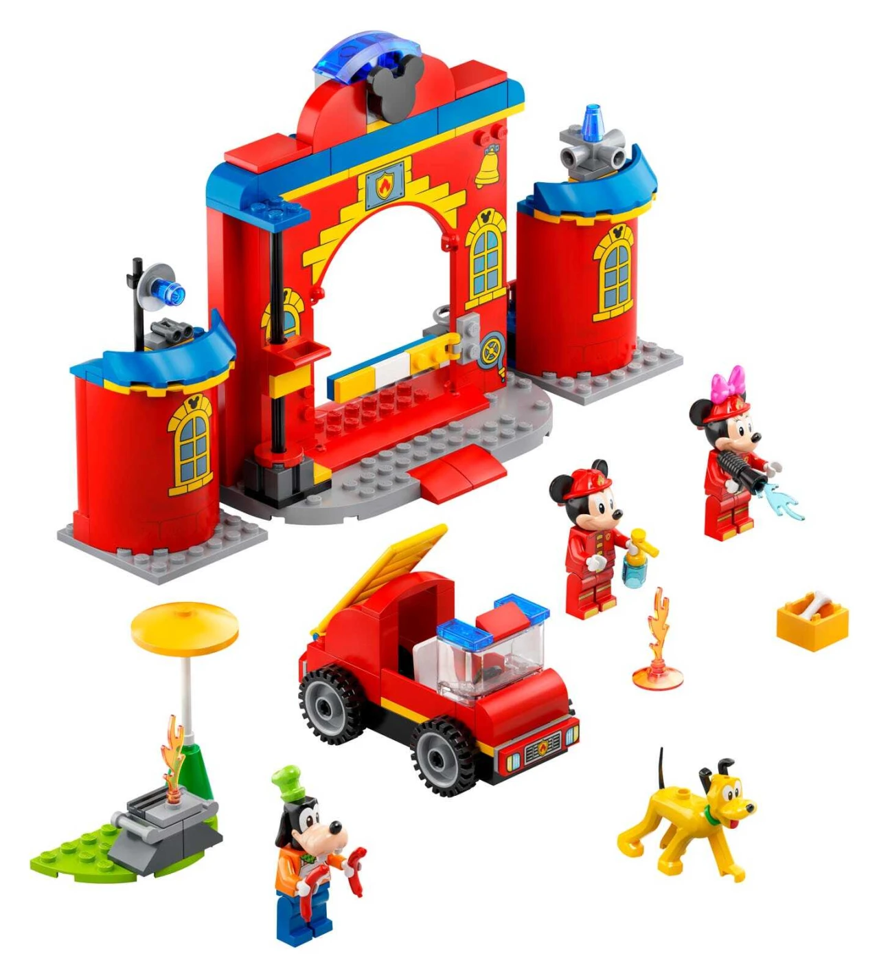 Lego Mickey & Friends Fire Truck & Station