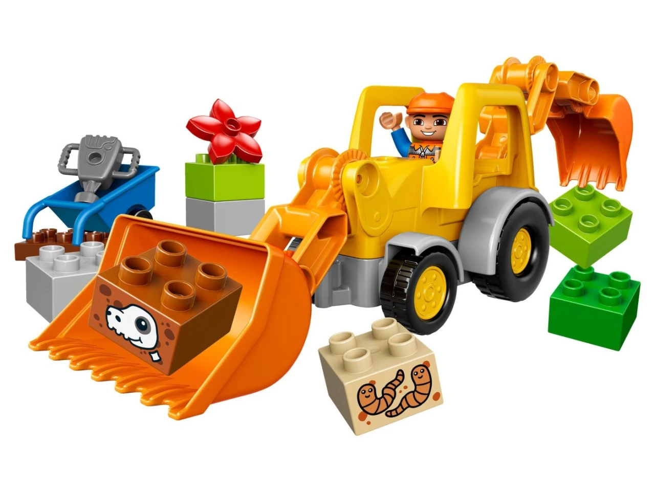 Lego Backhoe Loader