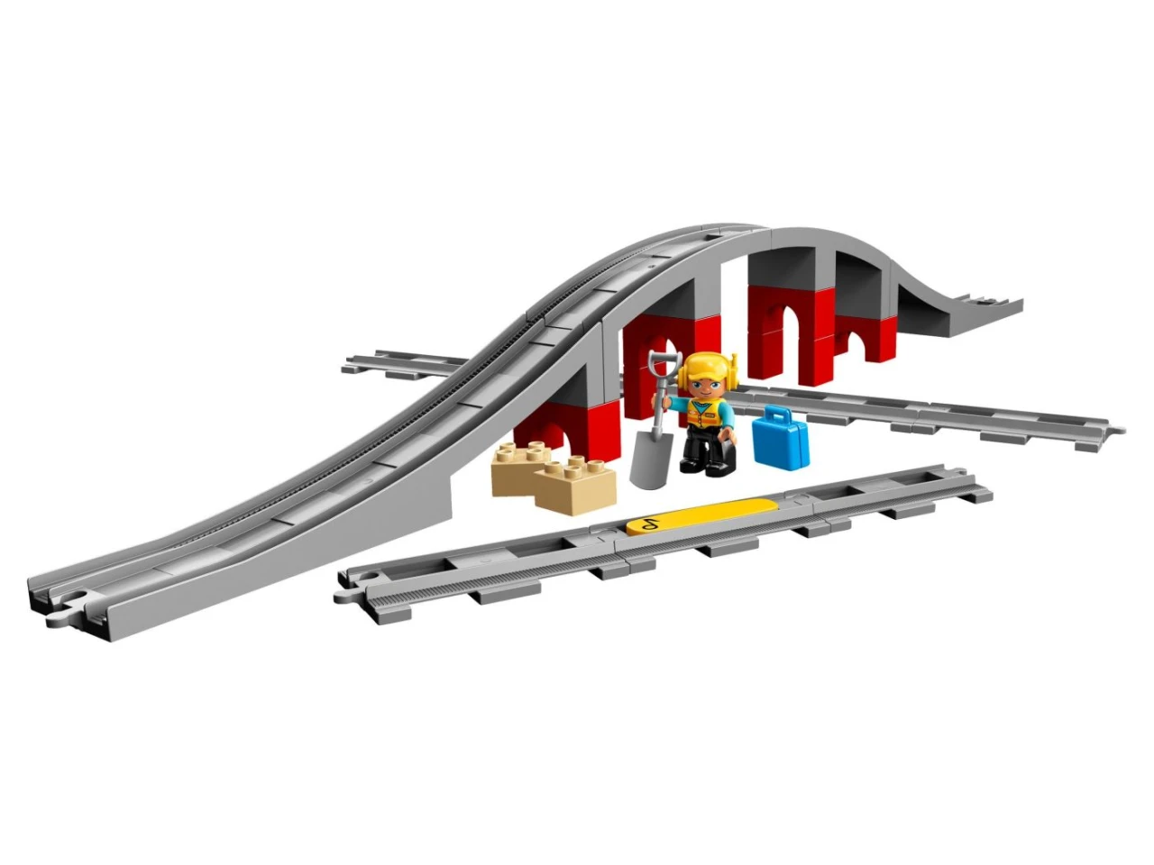 Lego Train Bridge and Tracks