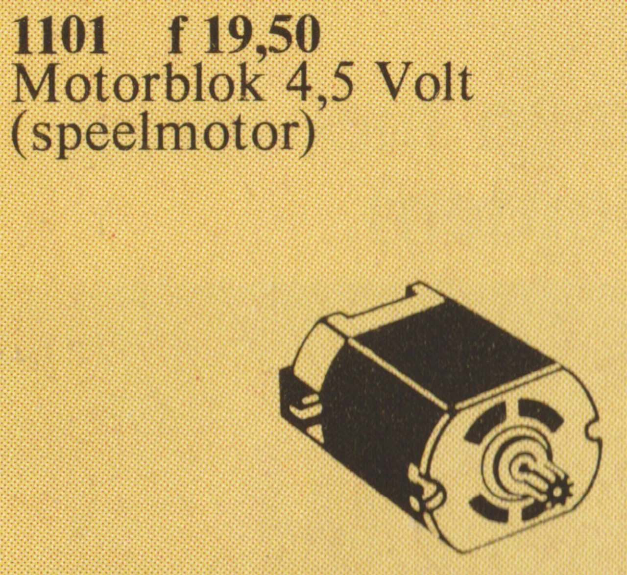 Lego Replacement 4.5V Motor