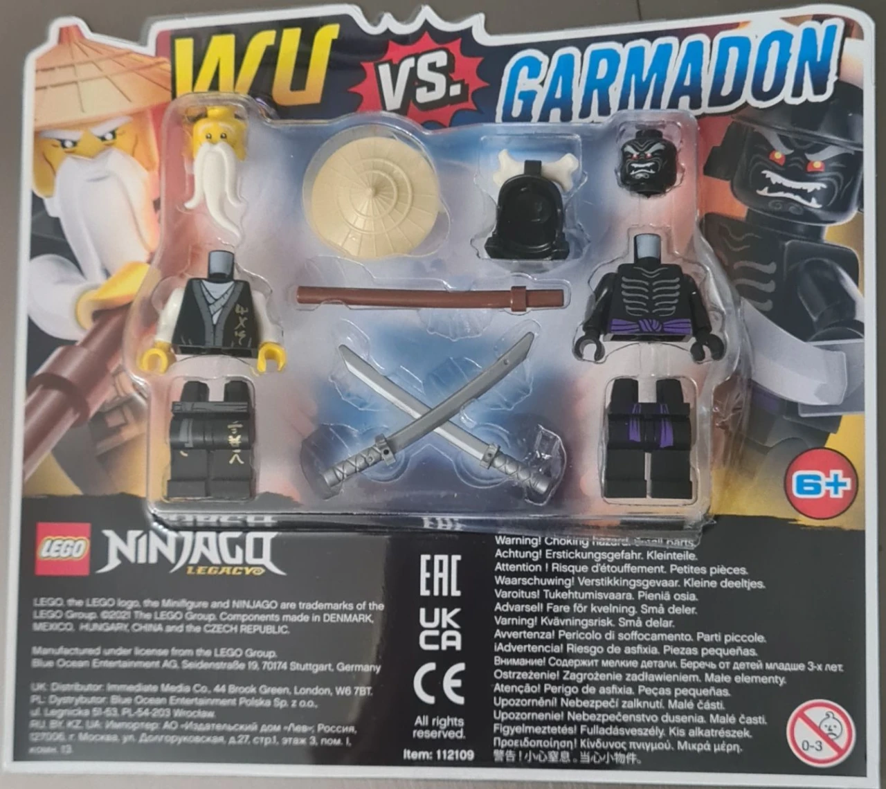 Lego Wu vs. Garmadon