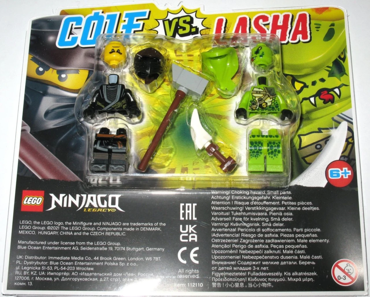 Lego Cole vs. Lasha
