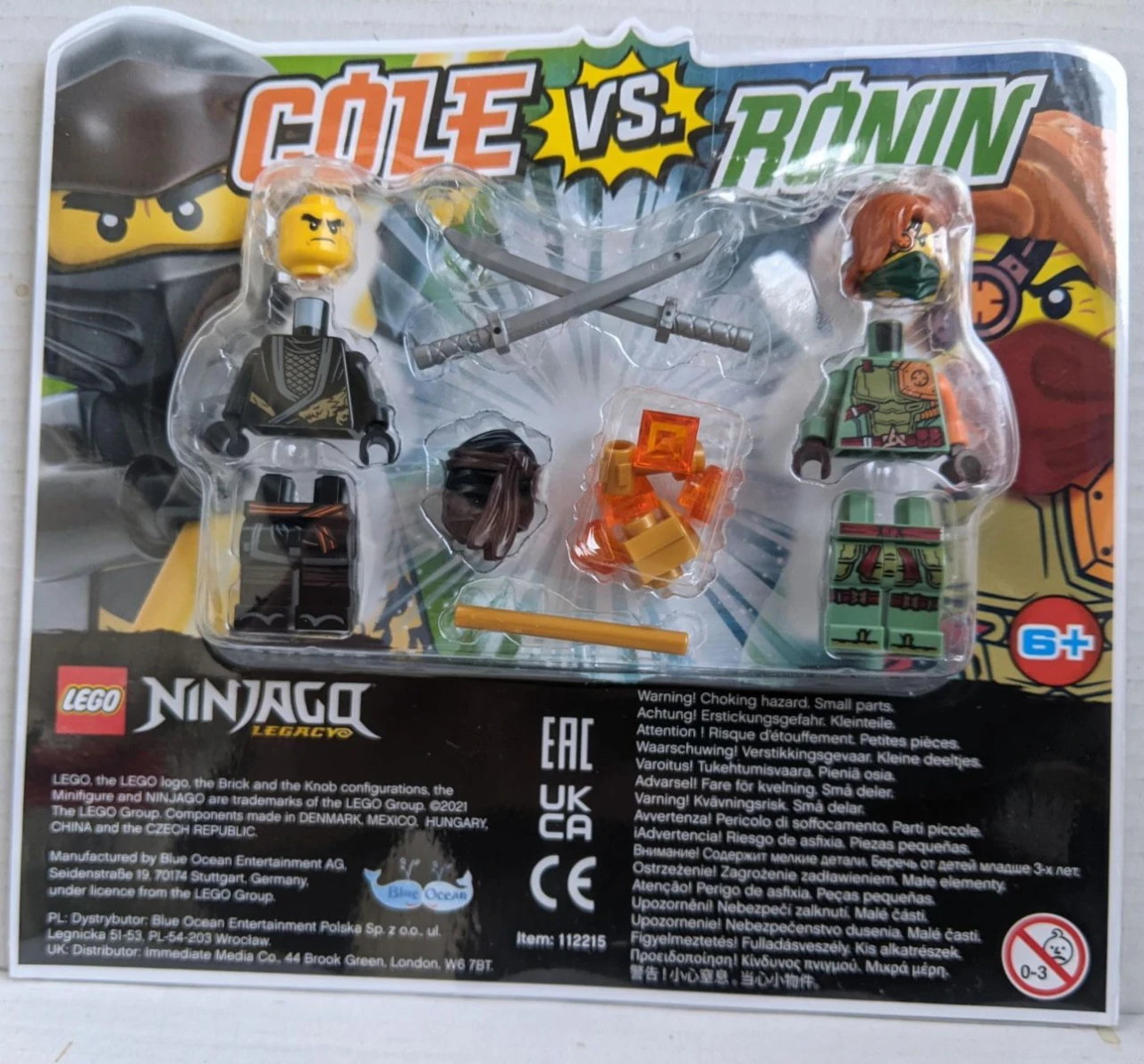 Lego Cole vs. Ronin