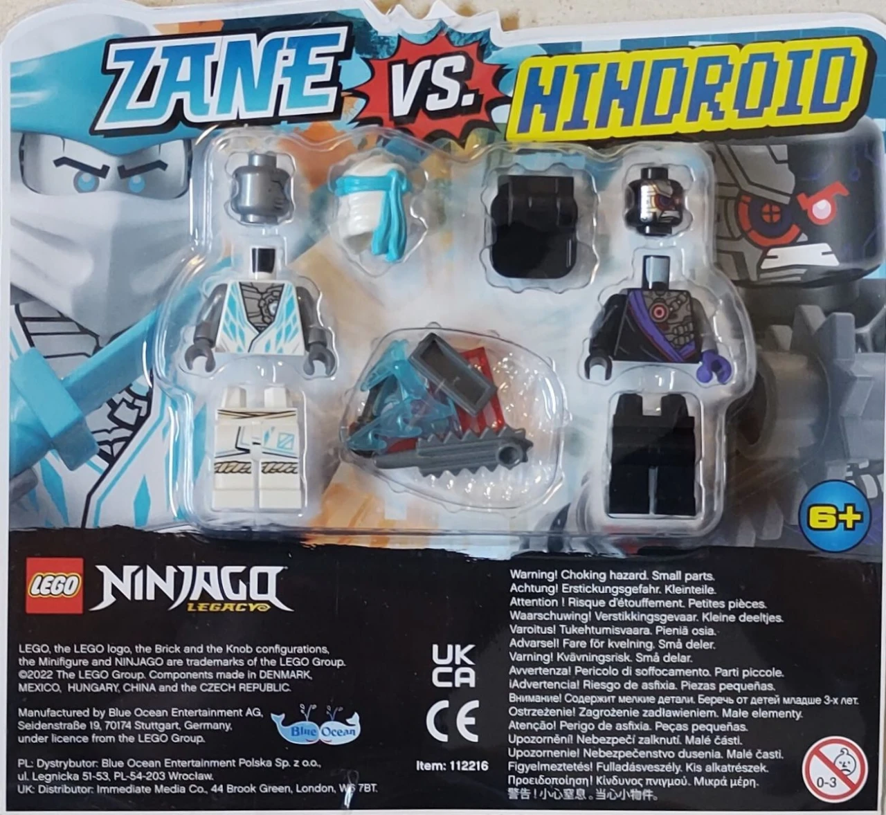 Lego Zane vs. Nindroid