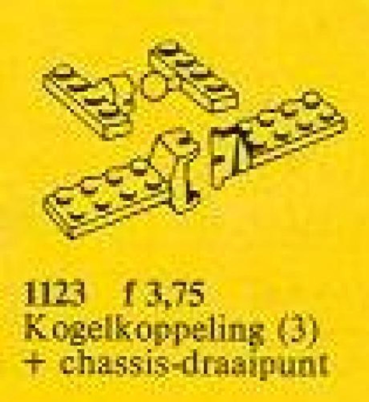 Lego Ball and Socket Couplings, Articulated Joint