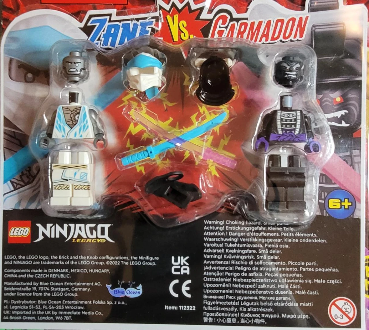 Lego Zane vs Garmadon