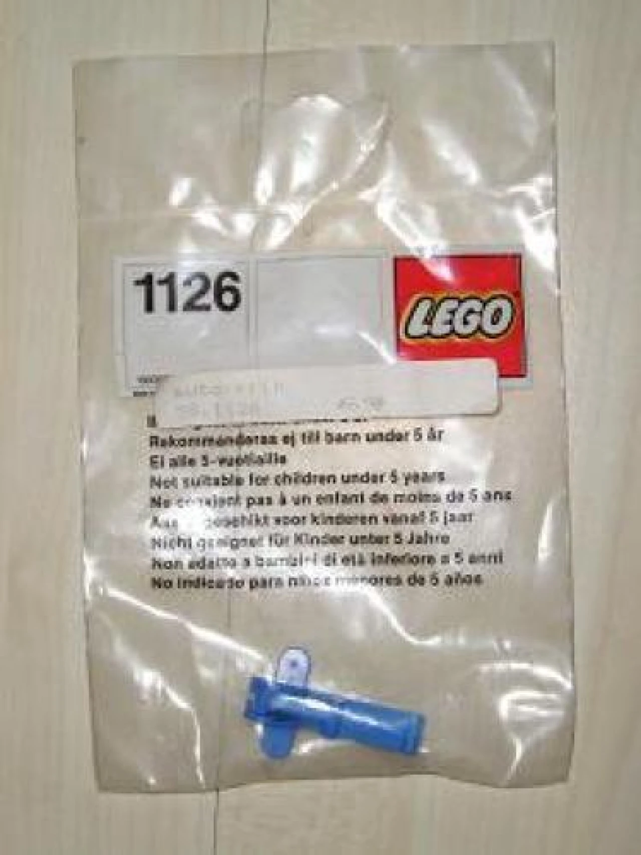 Lego Jack Complete Assembly, Blue