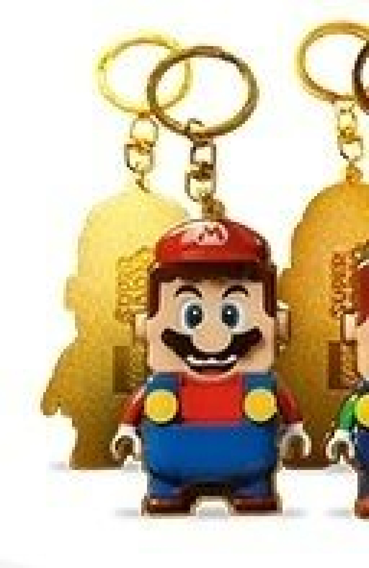 Lego Mario Key Chain (Gold)