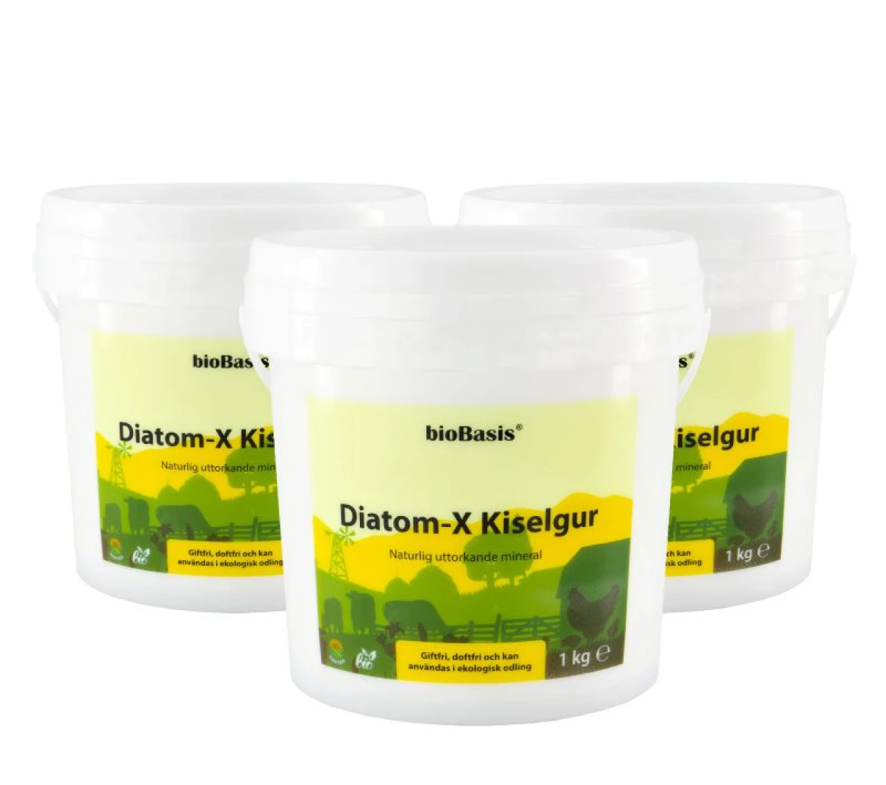 Diatom-X Kiselgur 3x220g
